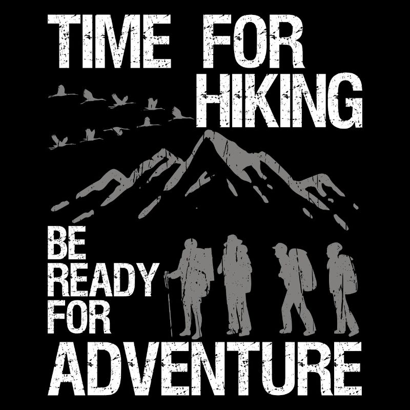 Wandern Wanderung Be Ready For Adventure Vintage