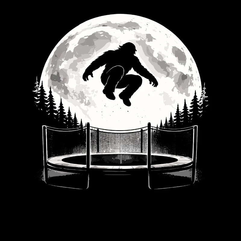 Bigfoot auf Trampolin