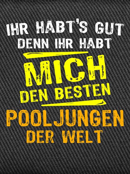 Pooljunge Geschenk