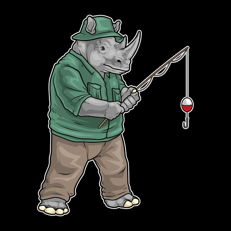 Canne à pêche Rhino Angler Canne à pêche