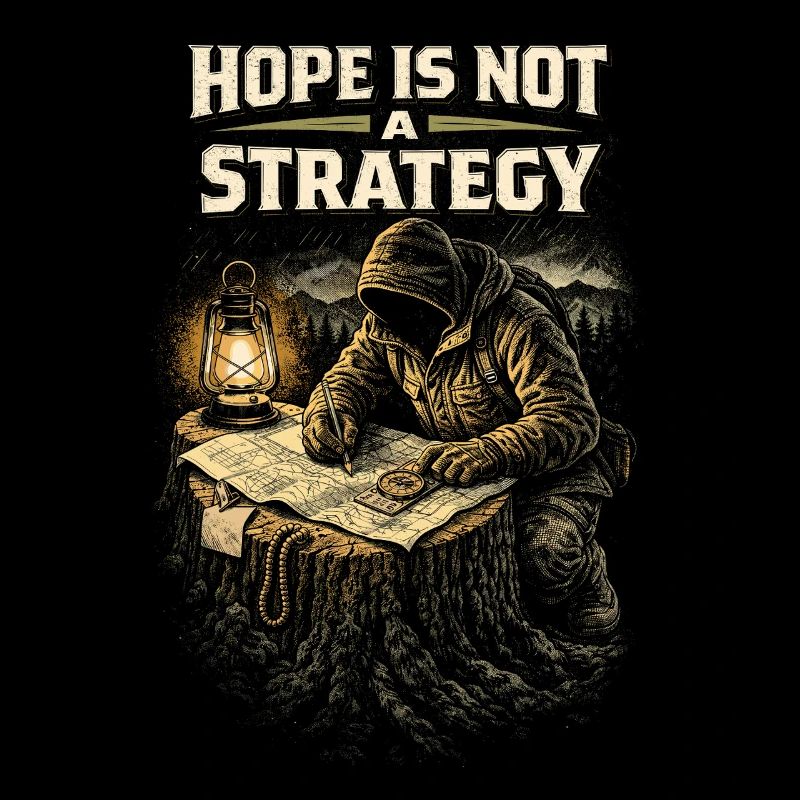 Prepper Überlebenskünstler Hope Is Not A Strategy