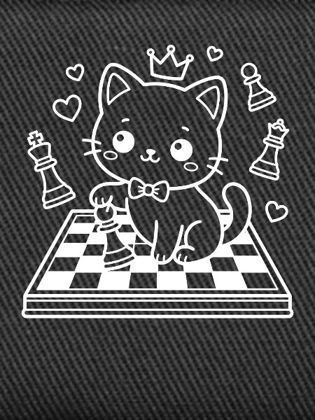 Chess Kawaii Cat