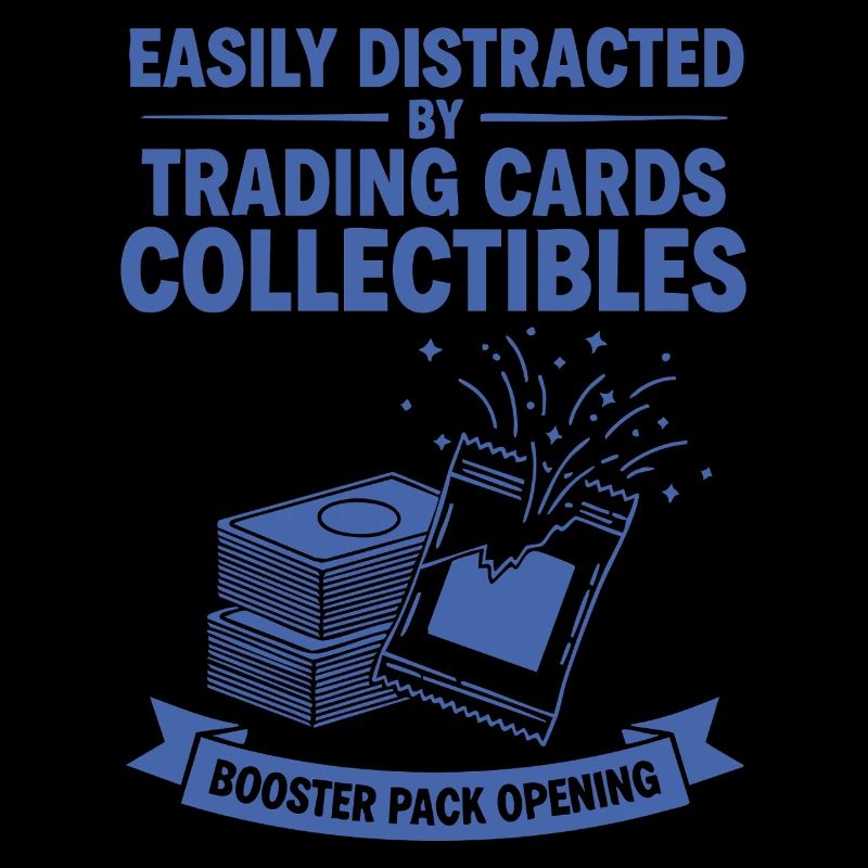 Facilement distrait par les objets à collectionner de cartes à collectionner