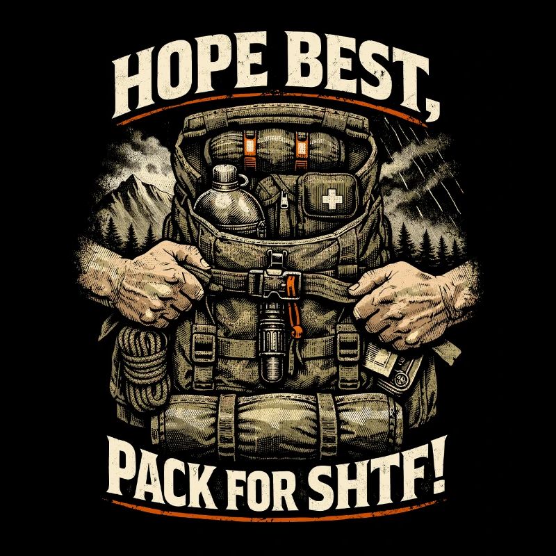 Pack de survie Prepper pour le SHTF