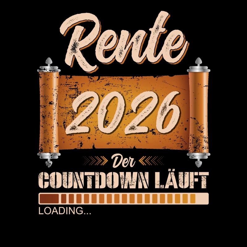 Rente 2026 Geschenk Mann Rentner Ruhestand Lustig