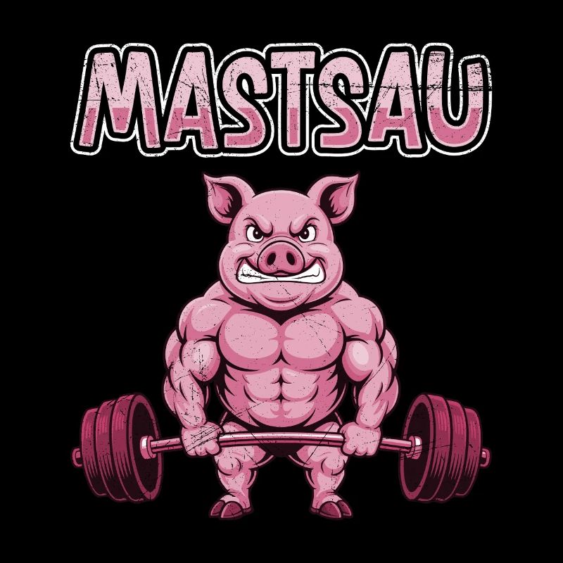 Haltérophile MASTSAU : Plaisir de musculation