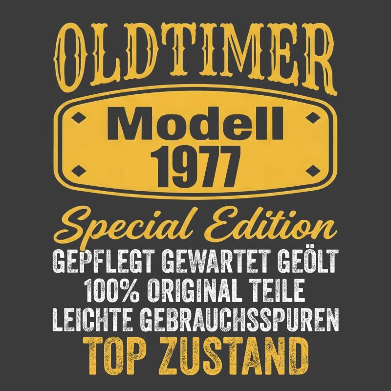 49. Geburtstag Oldtimer Modell 1977