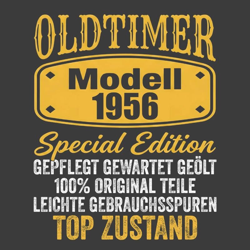 70. Geburtstag Oldtimer Modell 1956