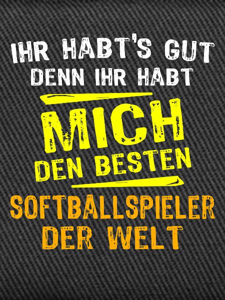 Softball Player Gift
