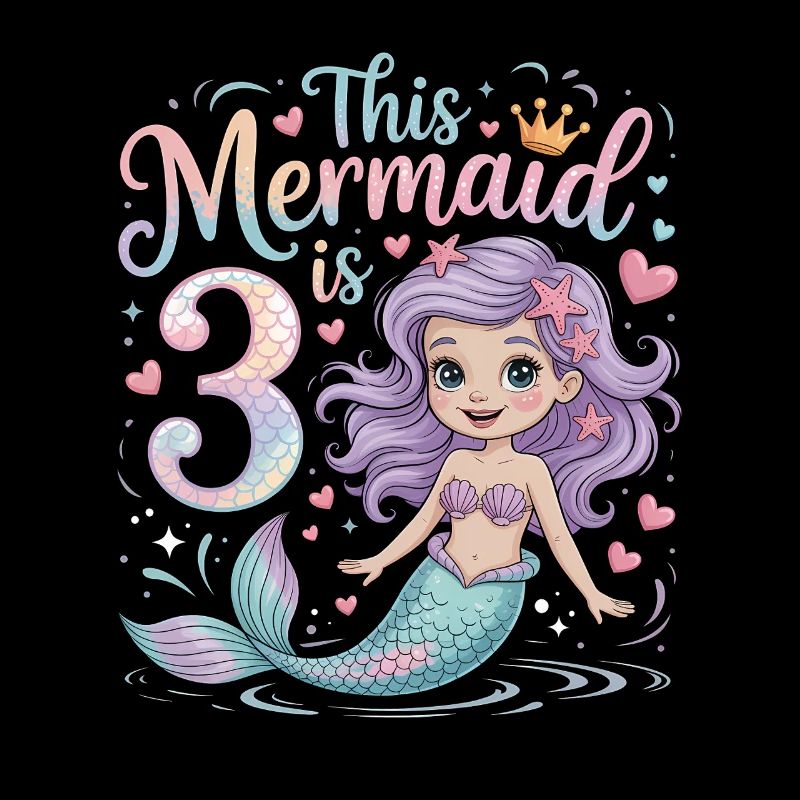 3e anniversaire de la sirène 3 ans
