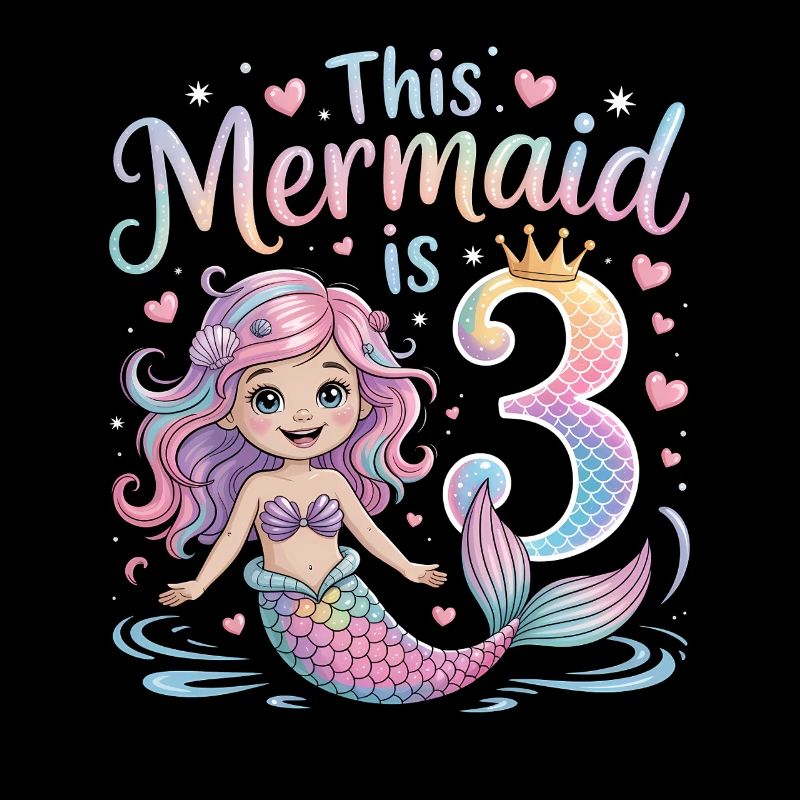 3e anniversaire de la sirène 3 ans