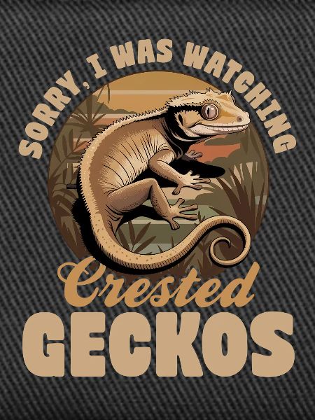 Funny Reptile Crested Gecko