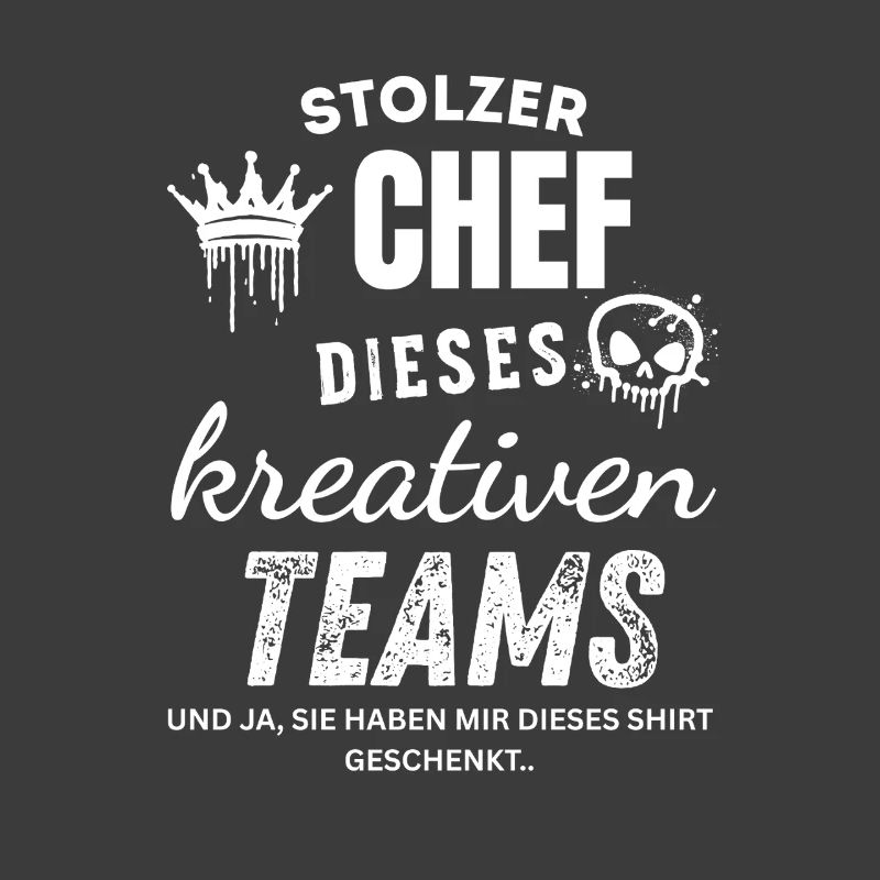 Cadeau de patron créatif de chef d’équipe