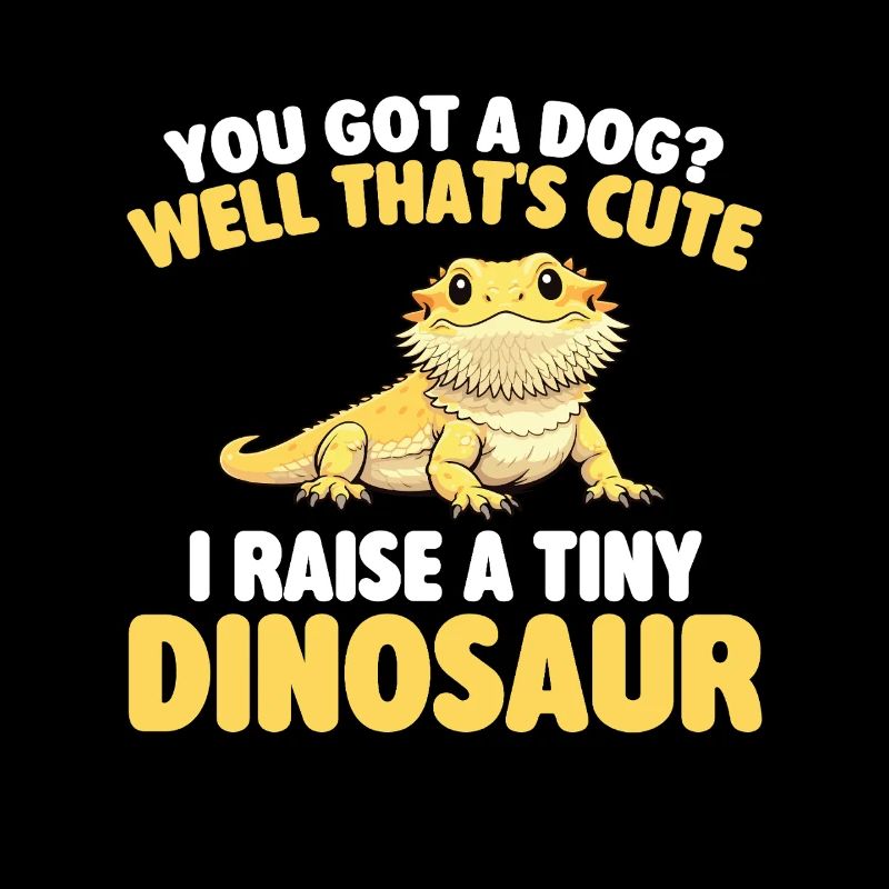 Ich ziehe einen winzigen Dinosaurierbärdrachen groß