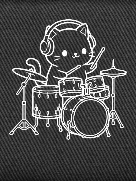 Kawaii Cats Drummer