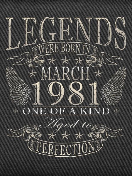 Birthday March 1981