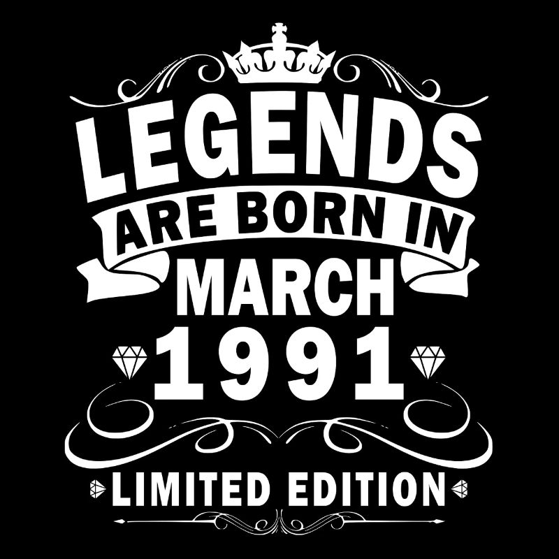 35. Geburtstag Geschenk Mann Frau März 1991