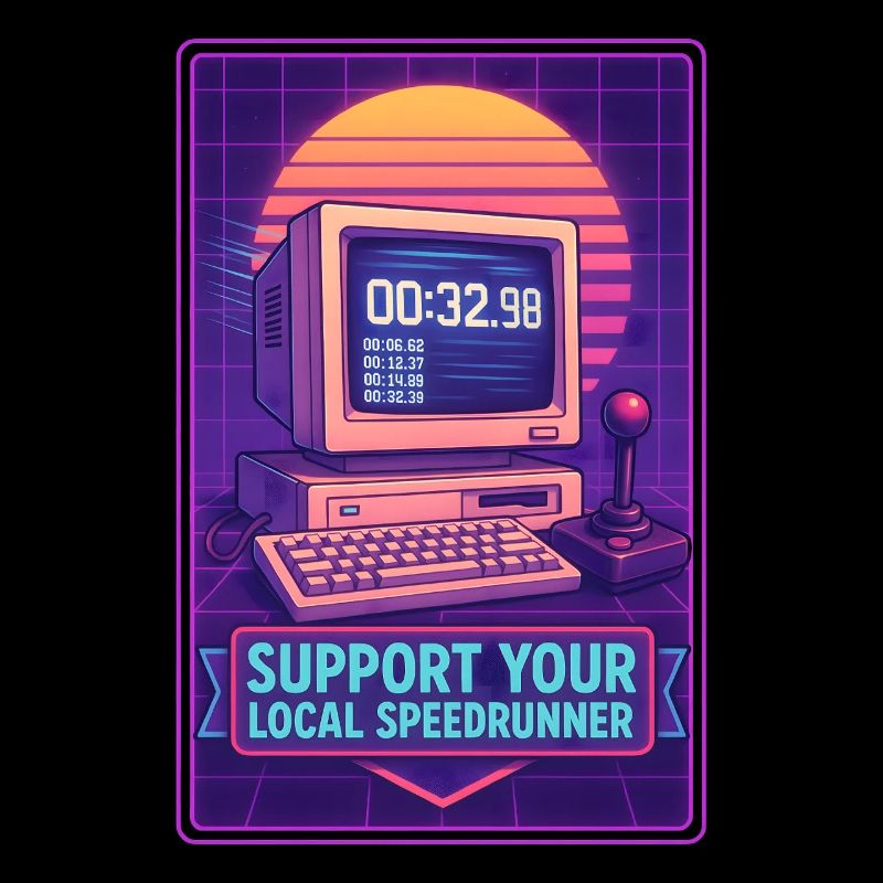 Speedrunner supporten | Retro Gaming Timer