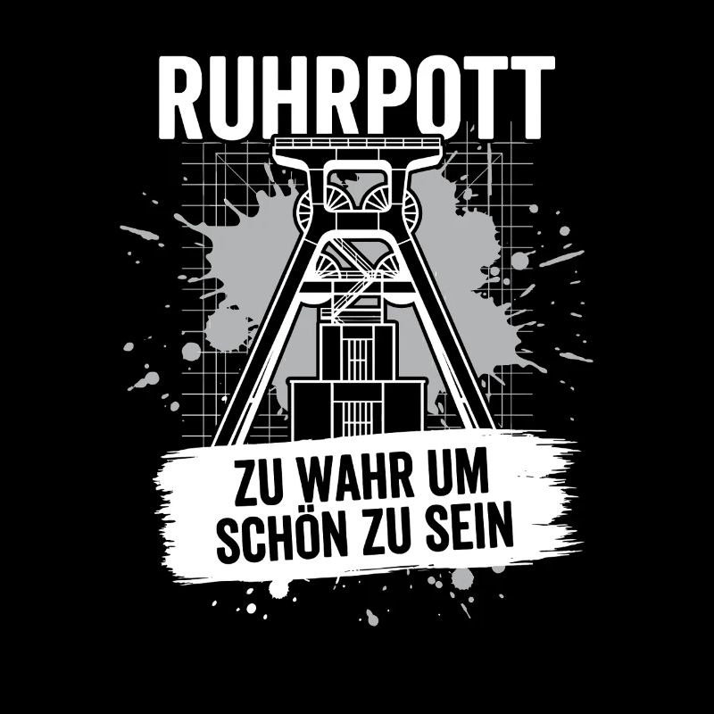 Exploitation minière de la maison de la mine de charbon de la tour à enroulement de Ruhrpott