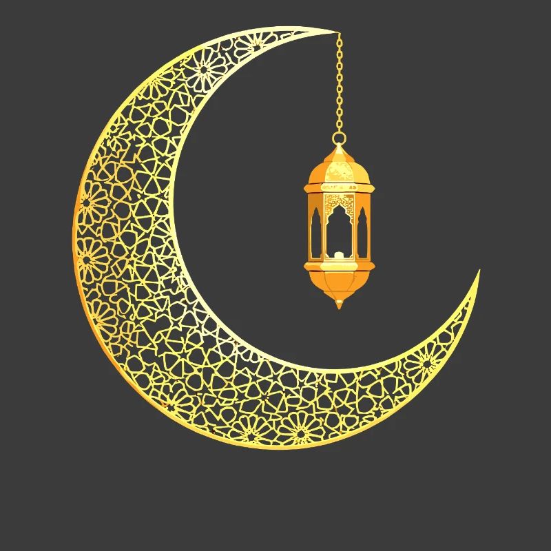 Ramadan Crescent Moon Eid Mubarak