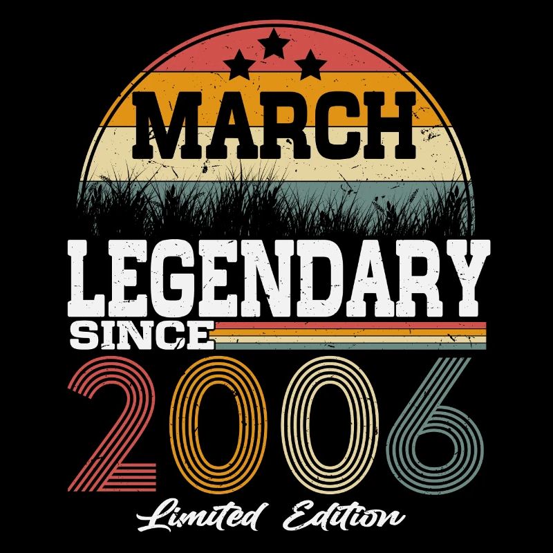 Legends were born in March 2006