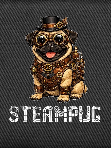 Steampug Steampunk Pug Mops
