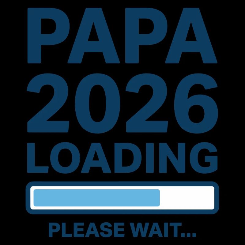 Papa 2026 Loading - Annonce Grossesse