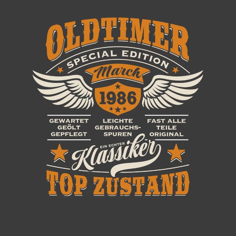 Oldtimer March 1986 - Geburtstag - Geschenk