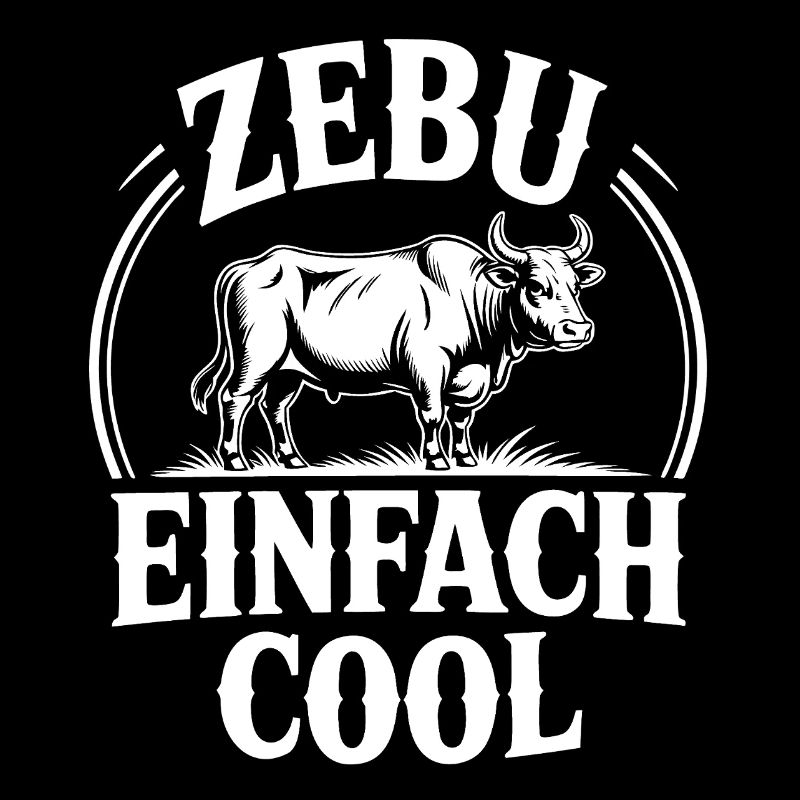 Zebu Simply Cool : Graphismes en noir et blanc