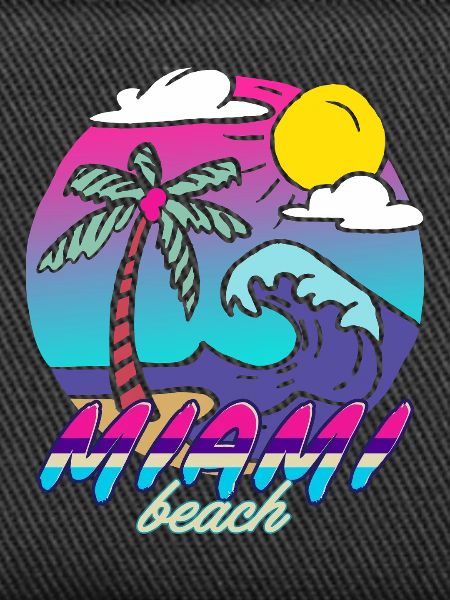 Miami Beach Palm Wave