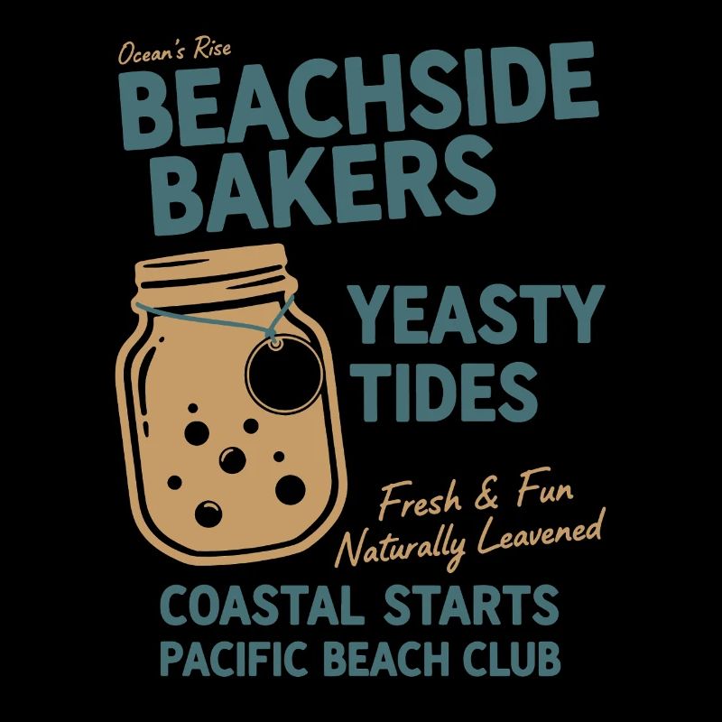 Sourdough Bread Baking Aesthetics Design