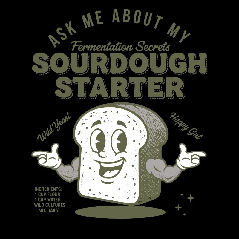 Sourdough Starter Bread Baking Baker Sourdough