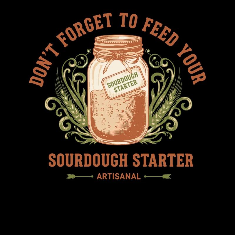 Sourdough approach do not forget to feed bread