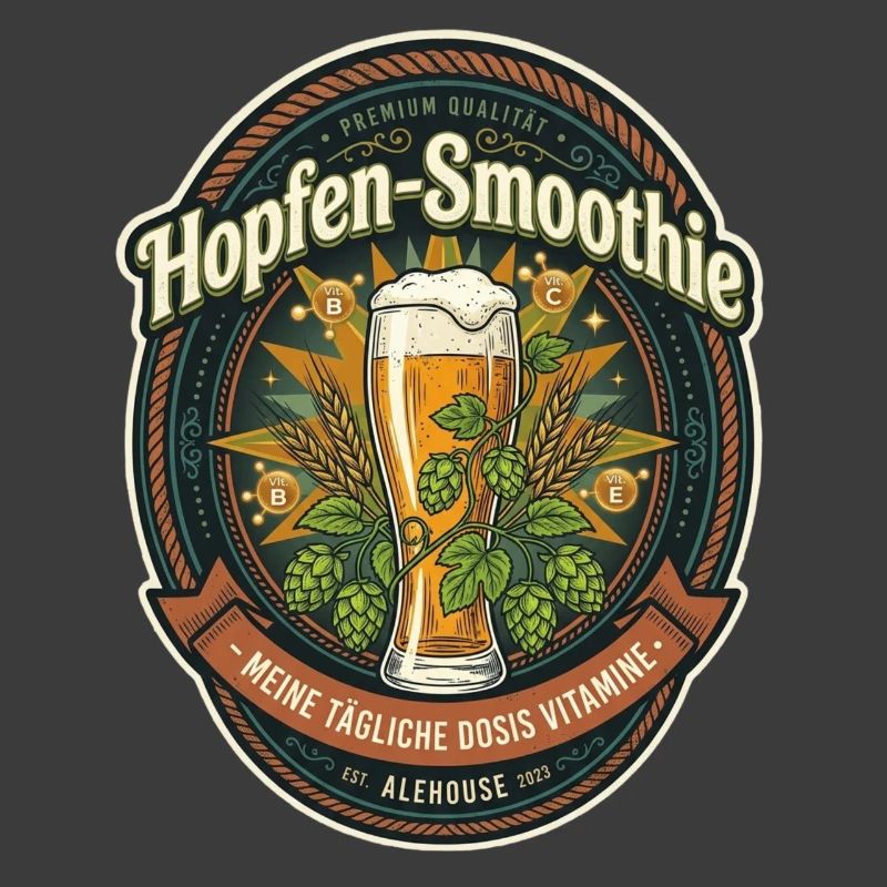 Hops Smoothie Label