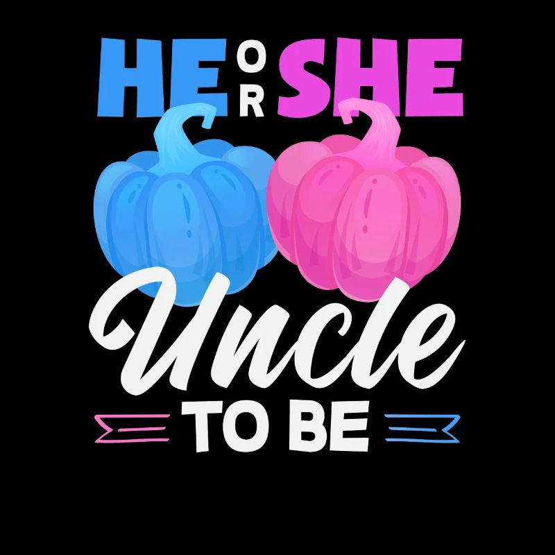 He Or She Uncle Pumpkin Gender Reveal