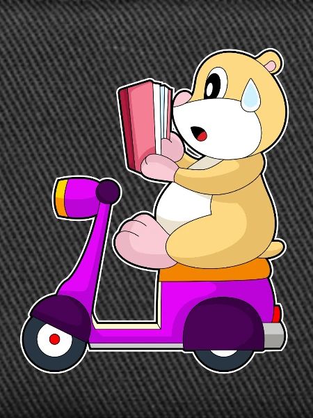Hamster Motorroller
