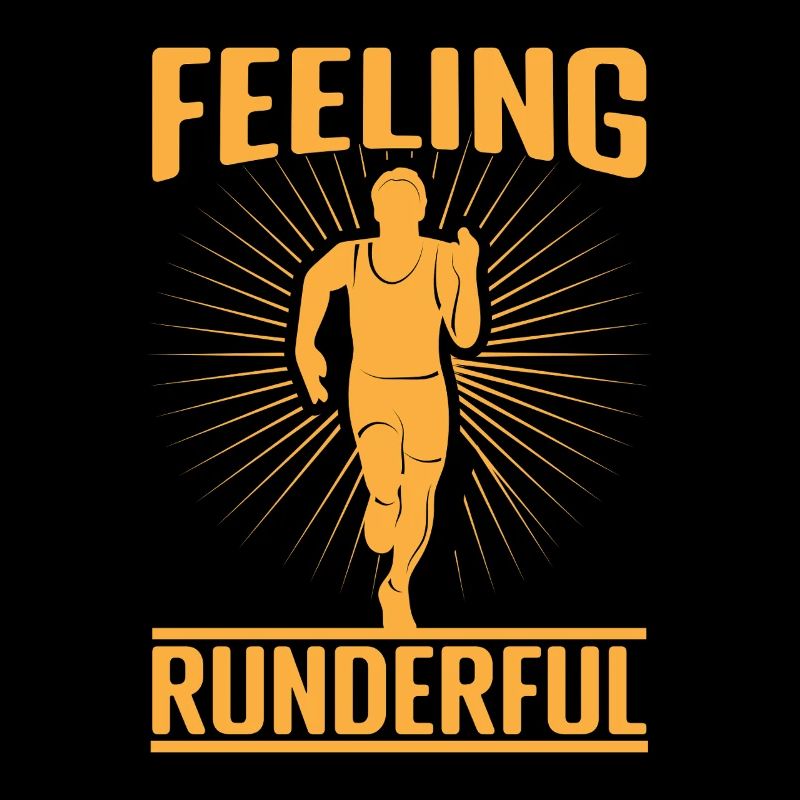 Running Run Feeling Runderful Marathon Runner