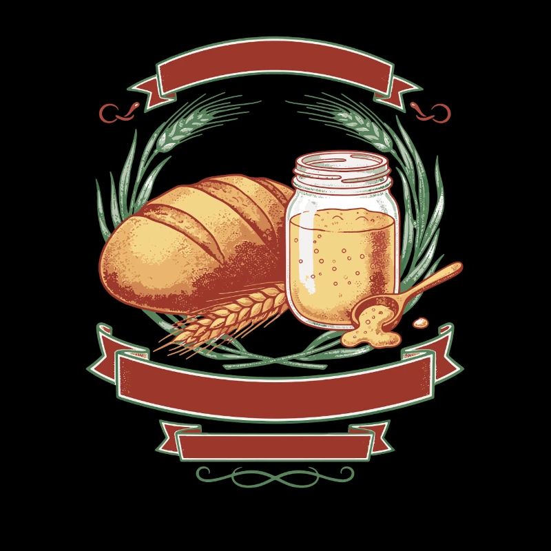 Sourdough Bread Baking Baker Sourdough Starter Jar