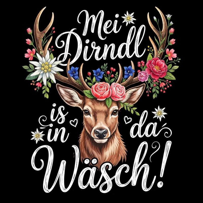 Replacement Dirndl Shirt Women's Traditional Shirt Top