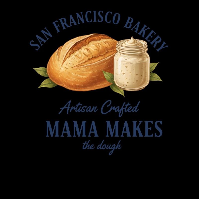 Sauerteigbrot Backer Bäckerin Mama macht den Teig