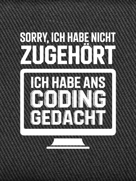 Ich habe Coding gedacht
