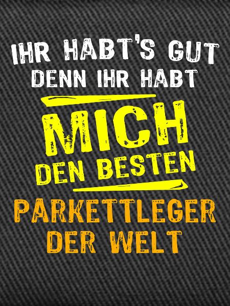 Parkettleger Geschenk
