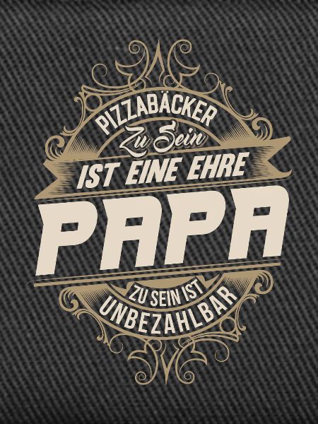 Pizzabäcker Papa