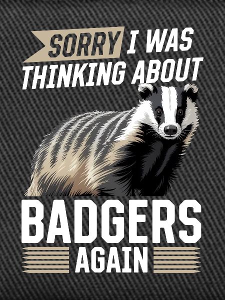 Funny Animal Badger