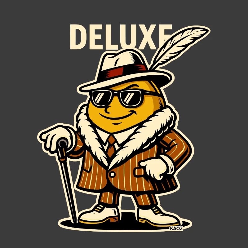 Deluxe Dapper Feather guy