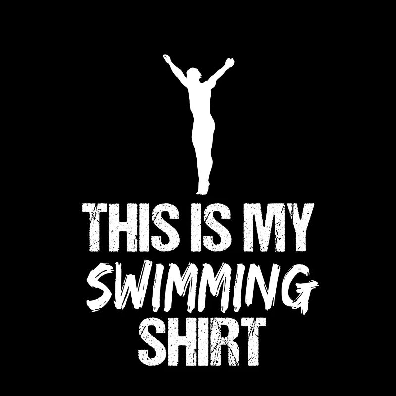 Voici ma silhouette de nageuse drôle de maillot de bain