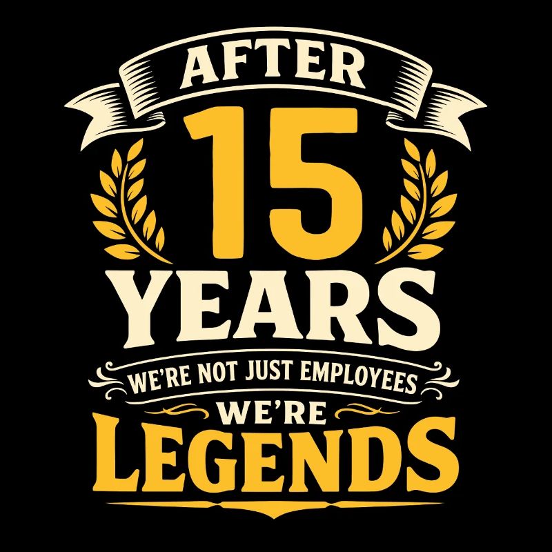 15 Year Company Anniversary Service Anniversary Work