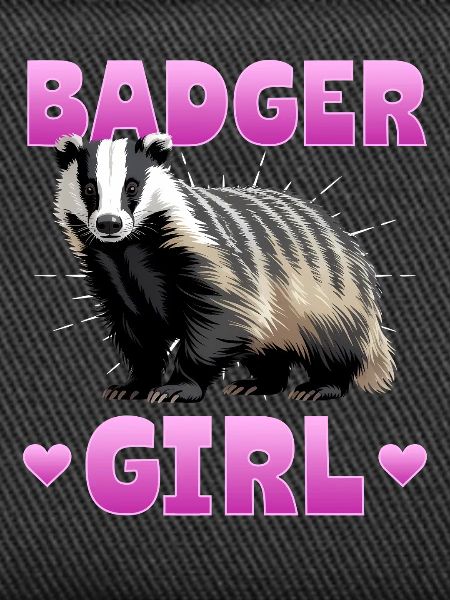 Funny Animal Badger
