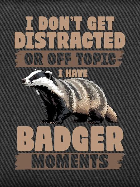 Funny Animal Badger
