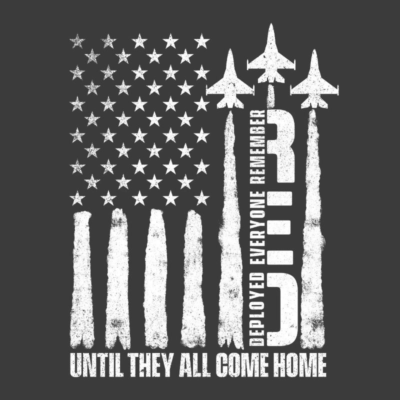 RED Until They All Come Home Support Troops